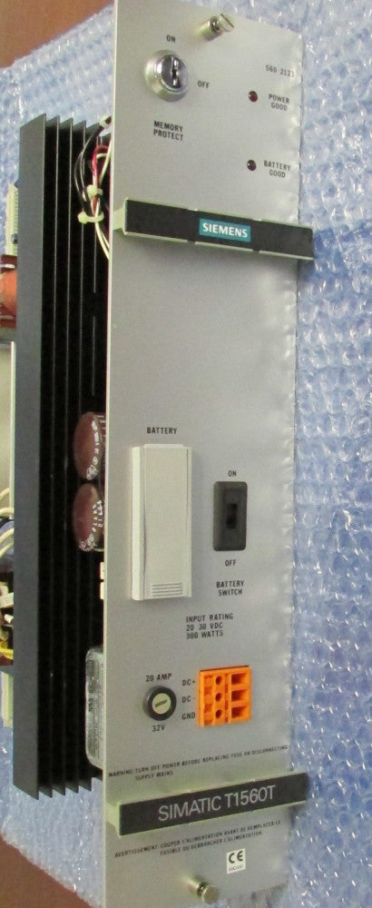 Siemens 560 2123 Simatic T1560T Processor Unit