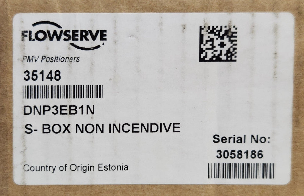 FLOWSERVE DNP3EB1N ACCORD Controls S Box NON INCENDIVE PS PM Ultraswitch PMV
