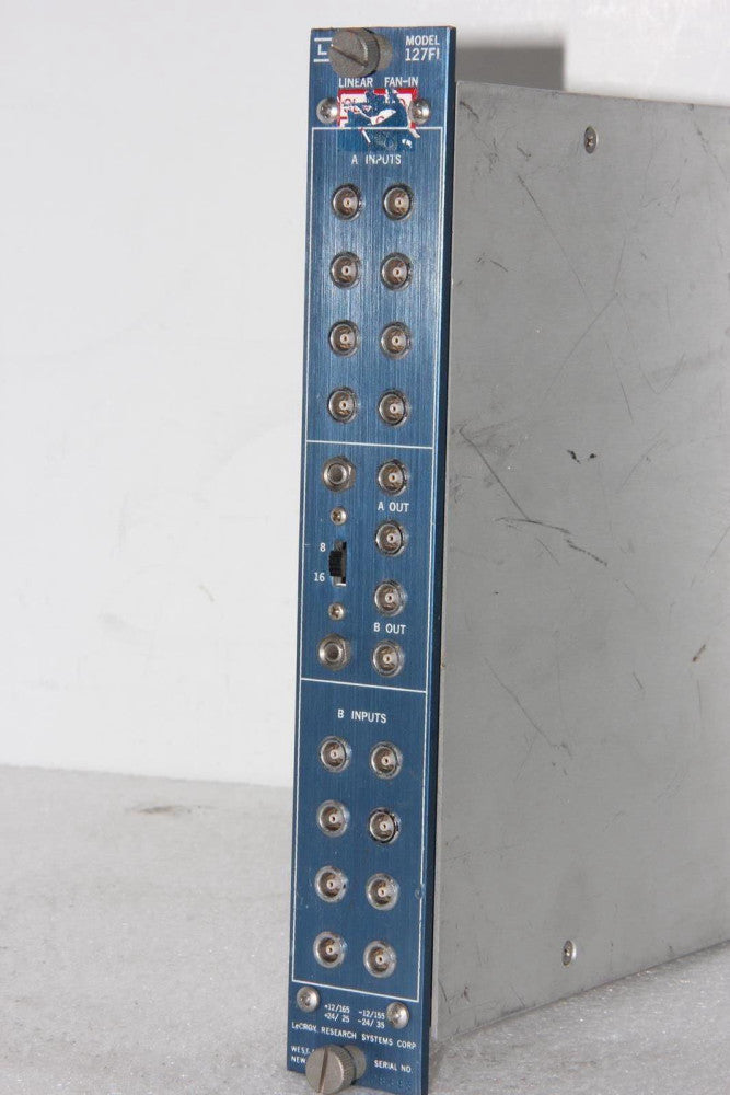 LECROY RESEARCH SYSTEMS 127FL Linear Fan-In Module