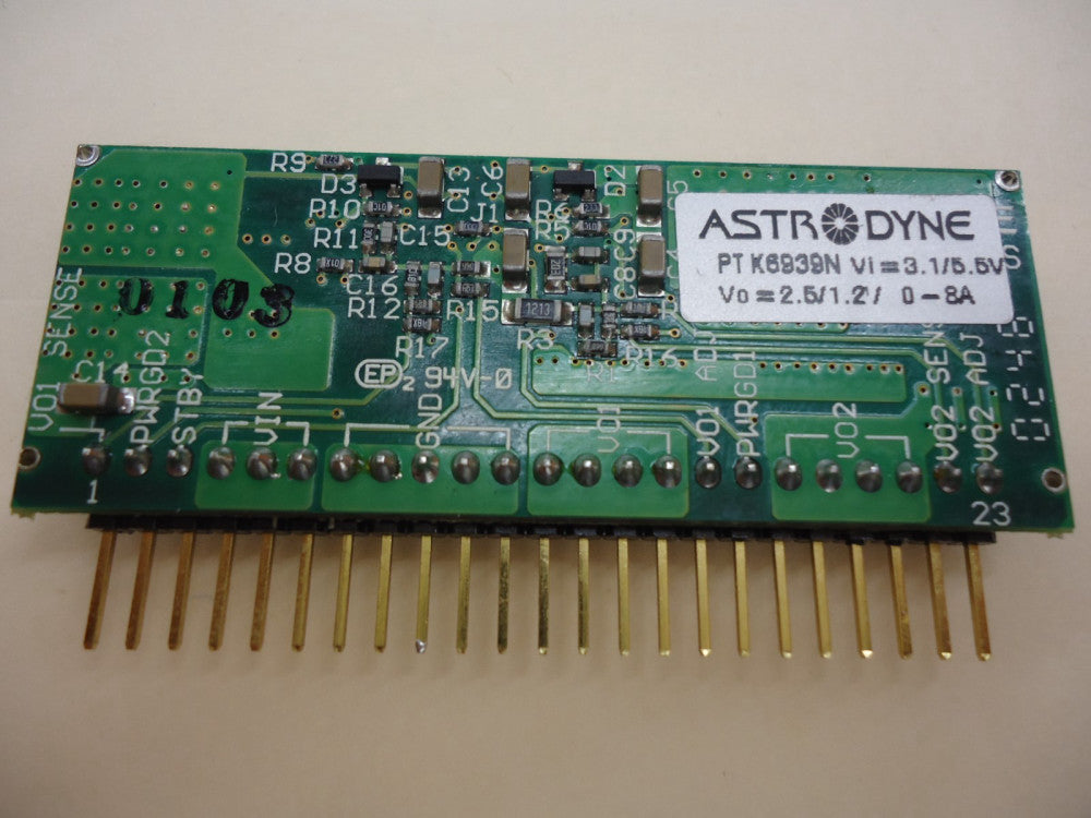 PTK-6939N Astrodyne Programmable DC/DC VRM, 2.5/1.2VDC Brand New!