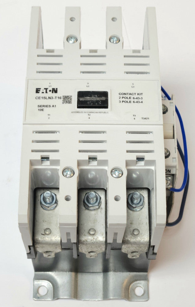 EATON CUTLER HAMMER CE15LN3T1 T16 24 VDC Size L IEC Contactor 85 AMP