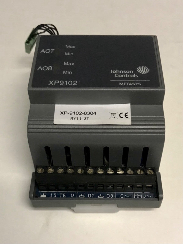 JOHNSON CONTROLS XP 9102 8304 Metasys XP9102 Expansion Module