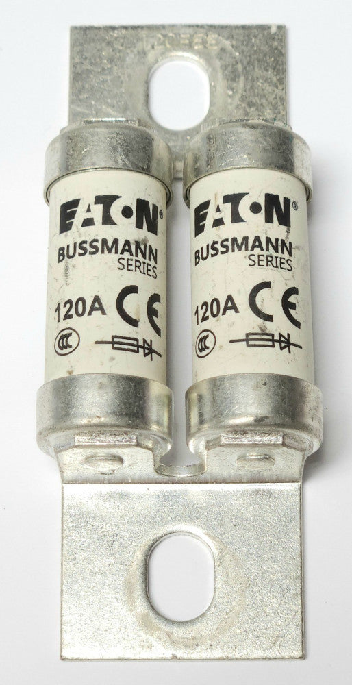 EATON COOPER BUSSMANN BS88-4 120FEE Bolt In Double Fuse 120 AMP 690 VAC 500 VDC