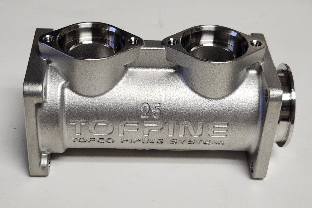 TOFPINE 25 TOFCO Piping System Manifold Stainless Steel