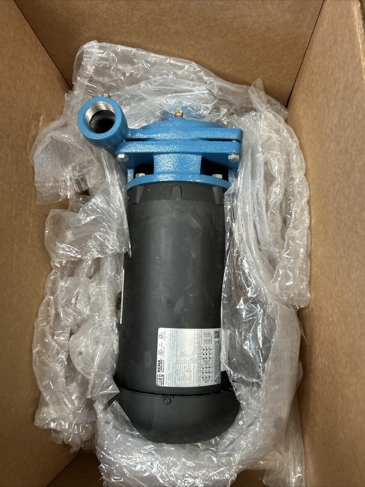 Burks Pump T330G6-1-1/4-3HP with Weg Nema 3 HP Motor 00336ET3EJP56J-S