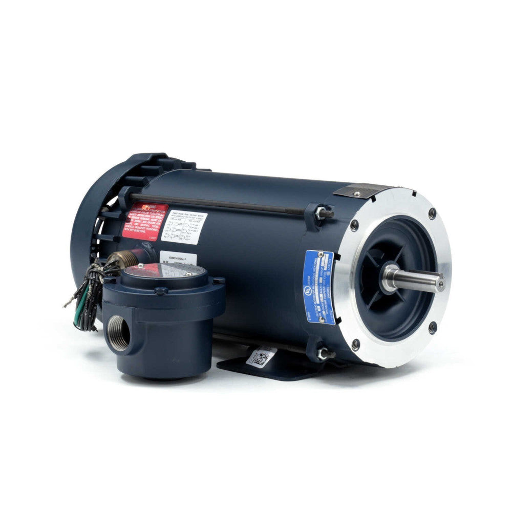 Leeson Electric Motor 6T34XC50A, 3-phase, 1.5hp, 3450PRM