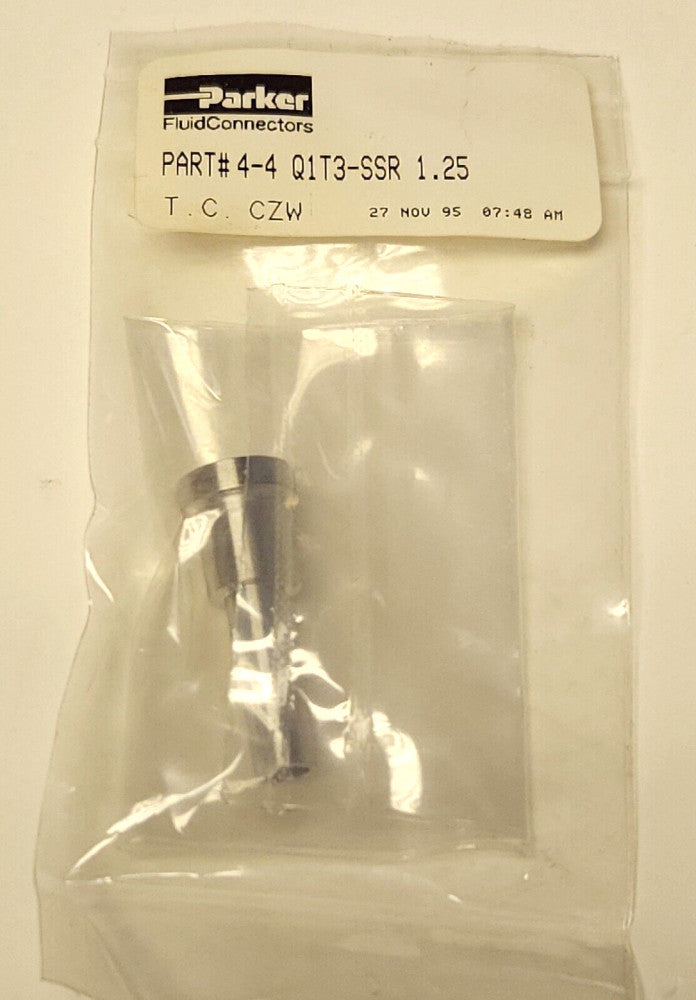 PARKER 4-4 Q1T3 SSR 1.25 Ultraseal Gland Fluid Connector T.C CZW