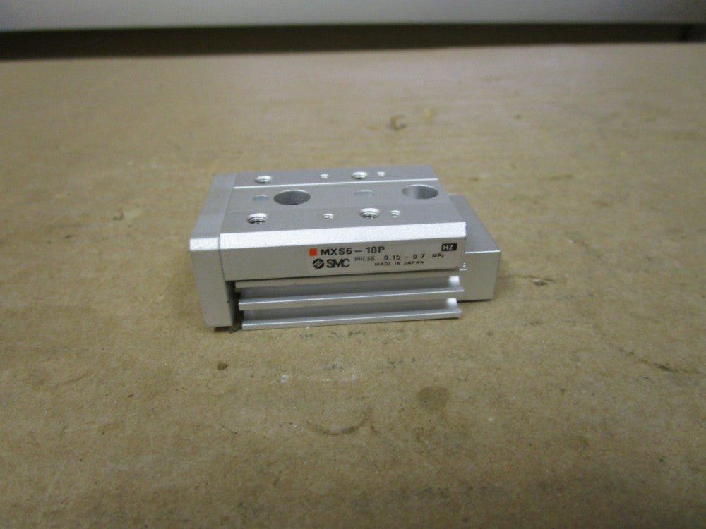 NEW SMC MXS6-10P SLIDER CYLINDER 0.15-07mPa