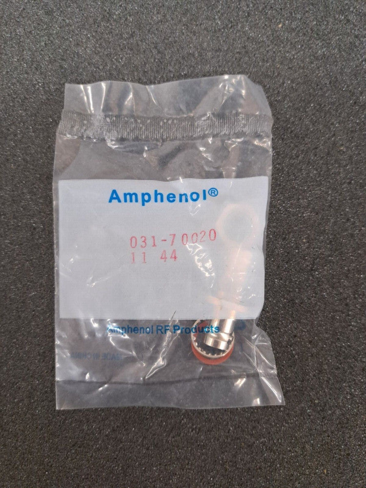 New, Amphenol, 031-70020, CONN ADAPT JACK-JACK BNC 75 OHM
