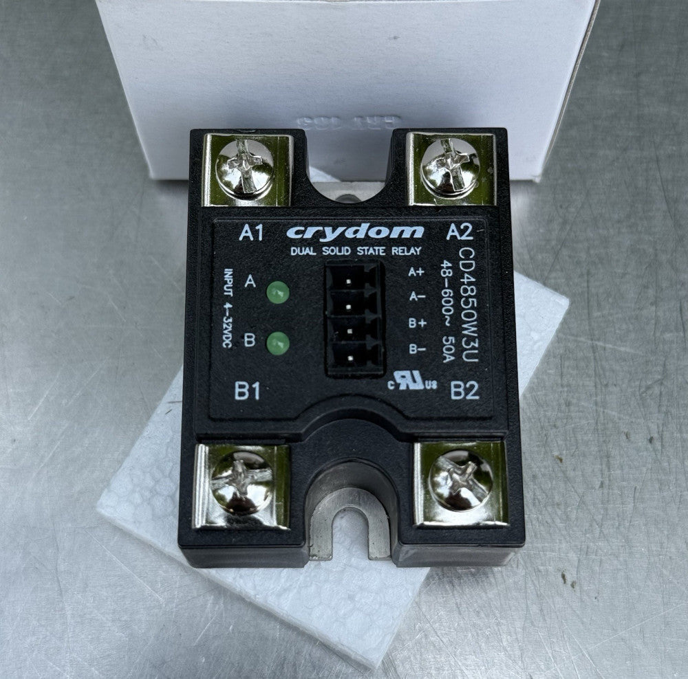 Crydom CD4850W3U Evolution Dual Solid State Relay 48V-600V 50A - New