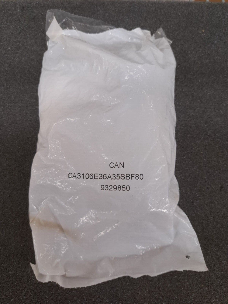 New, ITT Cannon, CA3106E36A35SBF80, CONN PLUG FMALE 8P SILVER CRIMP