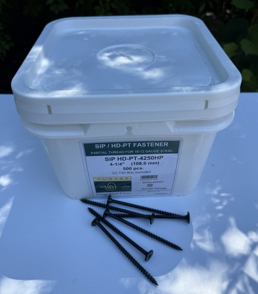 Hunter Panels SIP HD-PT Fastener HD-PT-4250HP , 4.25" - 500 Screws - New