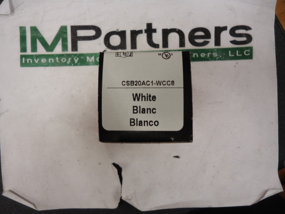 CSB20AC1-WCC8, Pass & Seymour, Single Pole Switch, BRAND NEW!
