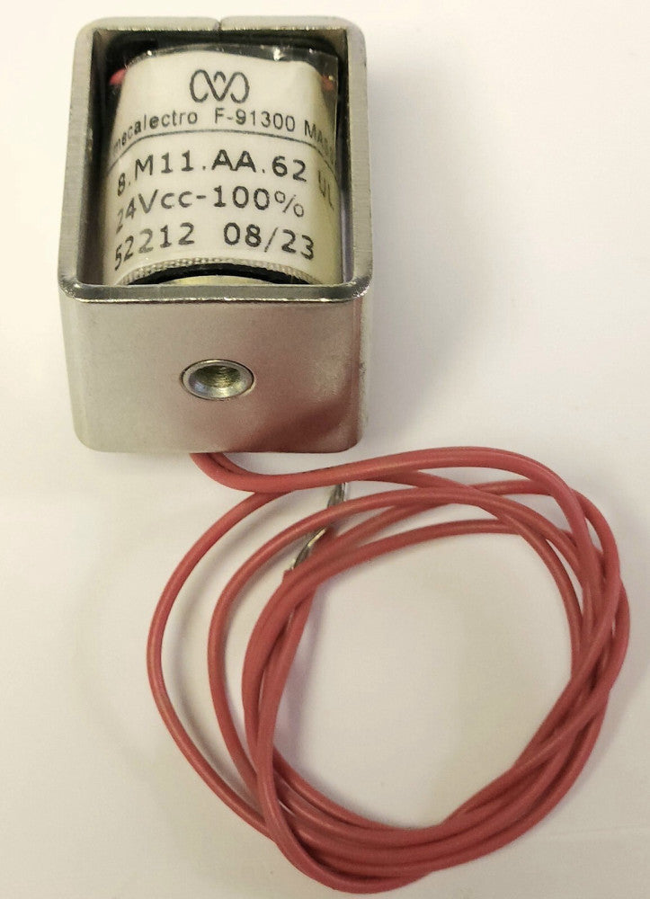 MECALECTRO F-91300 Linear Solenoid Coil 24 Volt 8.M11.AA.62 UL 24cc 100% Push