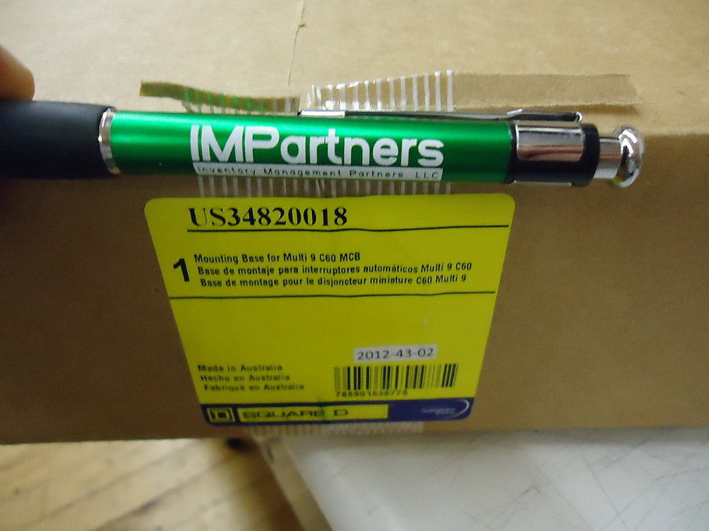 Square D US34820018 3 CONDUTOR 200A 60P MULTI 9 MOUNT BASE. Brand New!