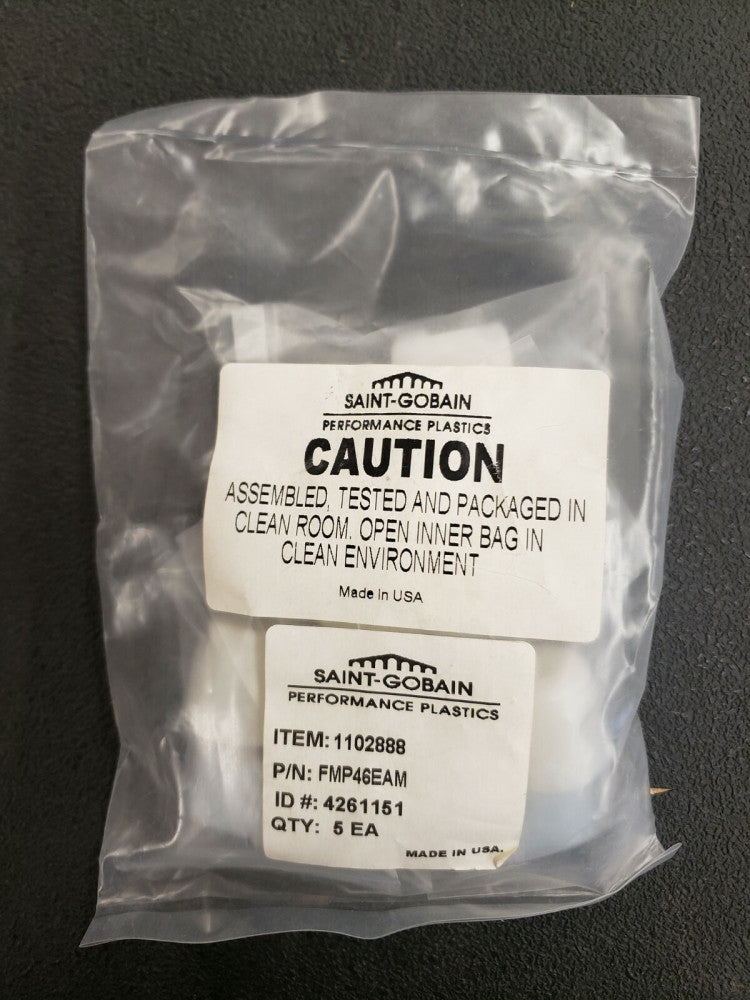 NEW, SAINT GOBAIN, FMP46EAM, 1/4" Flare x 3/8" Male NPT Elbow