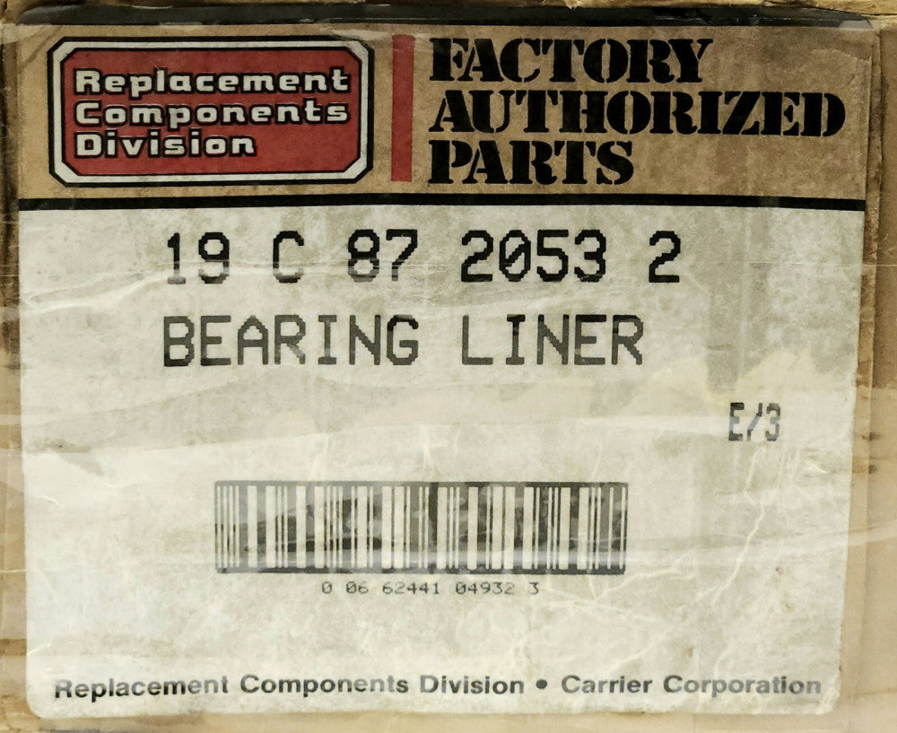 FM FAP FACTORY AUTHORIZED PARTS CARRIER 19C87 2053 2 5/93 Bearing Liner Sleeve