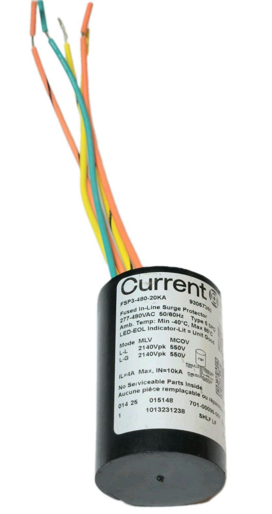 CURRENT FSP3 480 20KA Fused In Line Surge Protector LED Driver Surge Protection