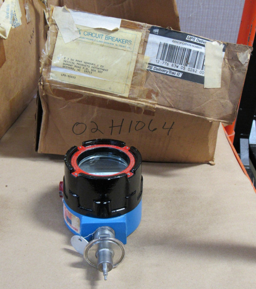 E-T-A SANITARY DUAL SWITCH POINT FLOW MONITOR SS-10-L-1-3 SU2002 X1HFGC3-S448-2