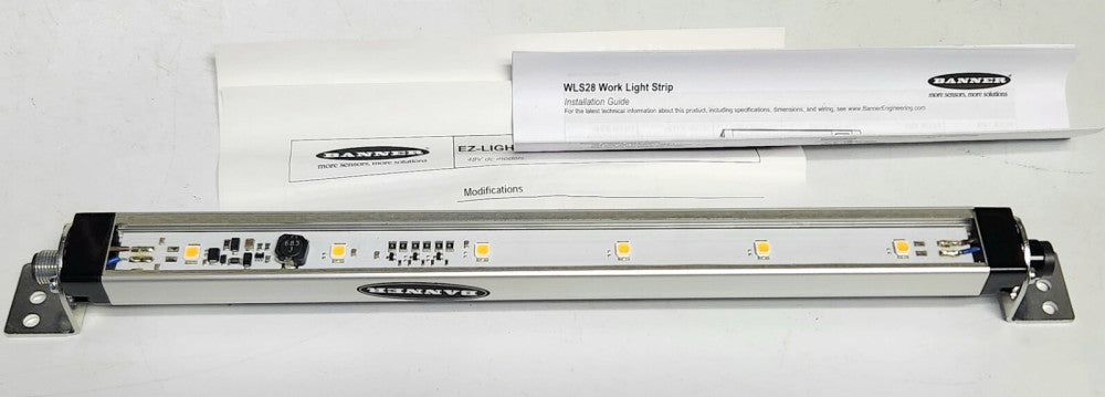 BANNER WLS28CY28CY285XQ 93646 EZ Light WLS28 LED Strip Light 12-48 VDC