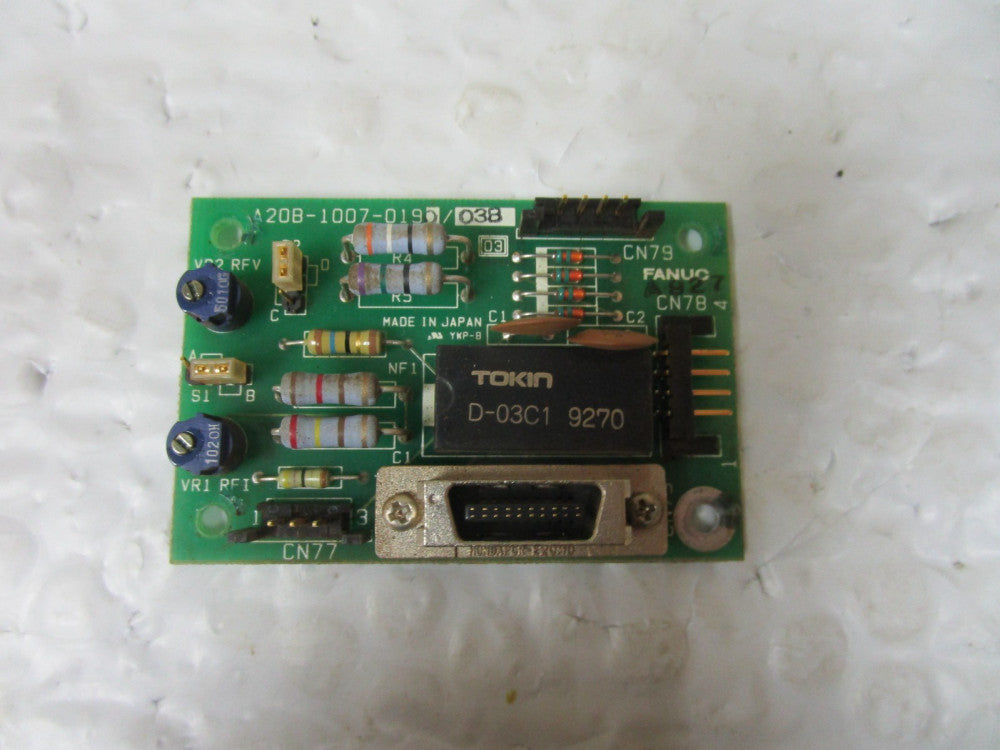 Fanuc PCB Board A20B-1007-0190/038
