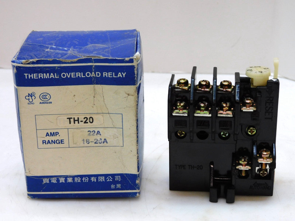NHD Th-20 Thermal Overload Relay 18-26 AMP