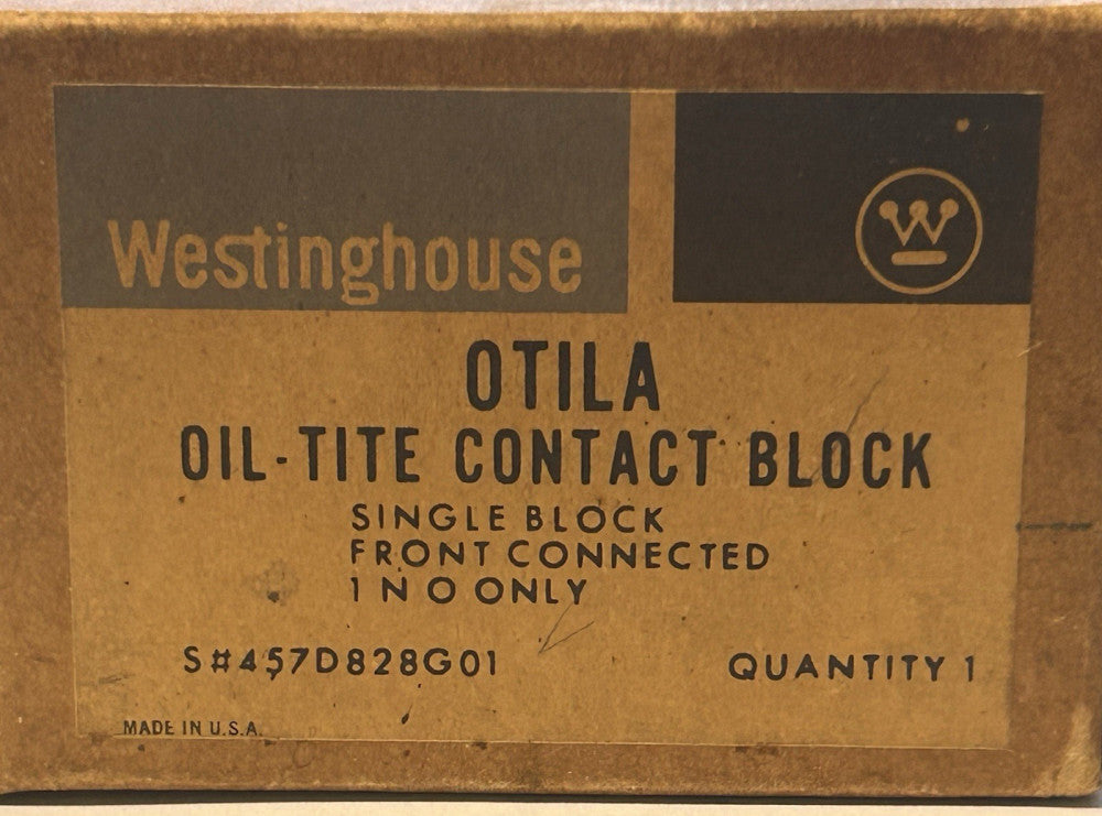 WESTINGHOUSE OTILA Oil Tite Contact Block 1 NO Only