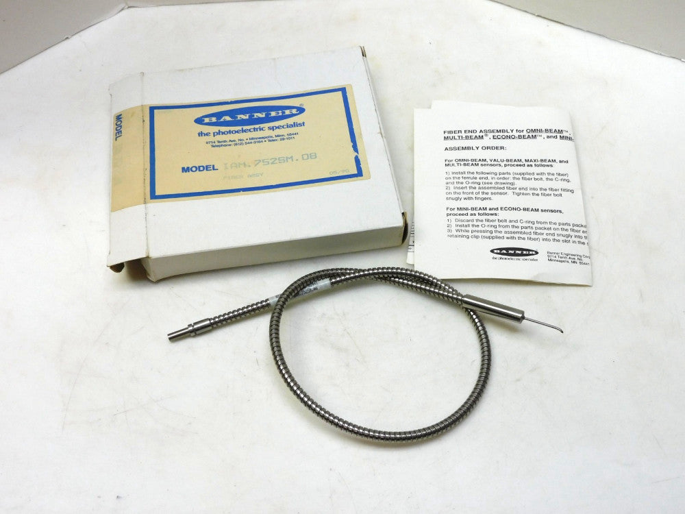 Banner IAM.752SM.08 Fiber Optic Sensor