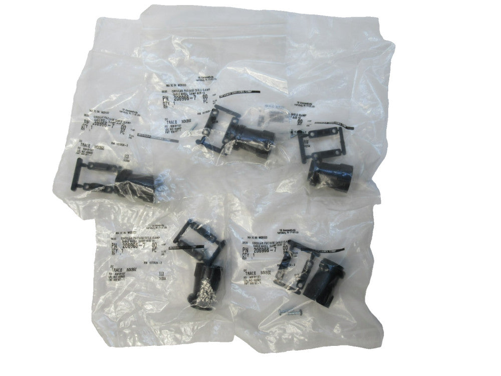 (NEW - Lot of 5) TYCO / AMP 206966-7 , 2069667 Cable Clamp