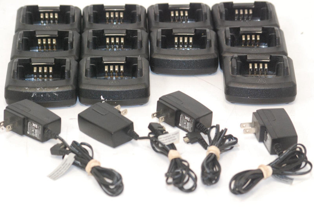 Lot of 11 MOTOROLA RLN6175A-7 2-Way Radio Chargers