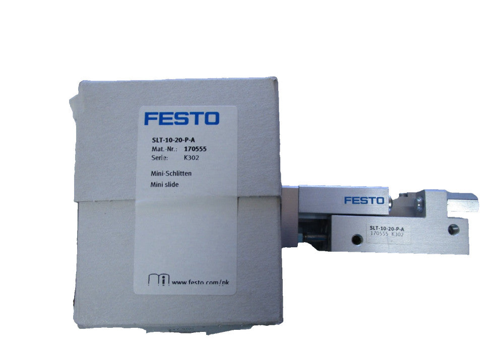 Festo SLT-10-20-P-A Sliding Cylinder 170555 Ser K302