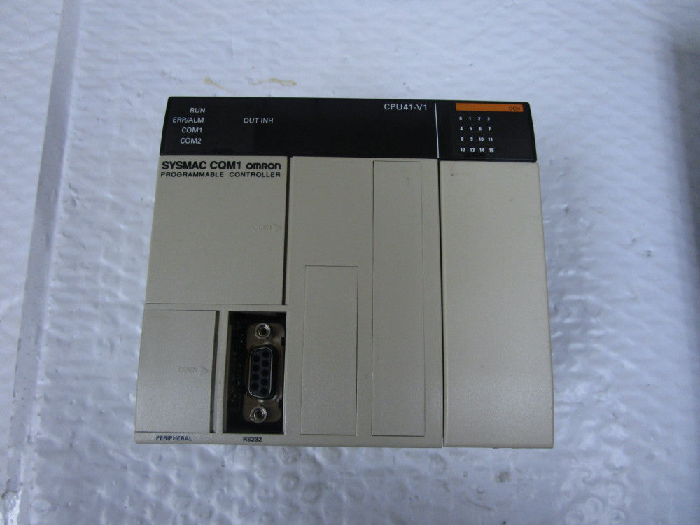 Omron CQM1-CPU41-EV1 Programmable Controller 24Vdc 10ma 16 Points