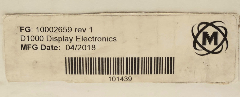 MATRIX D1000 Electronic Display PCBA 10002659 CAMERA IMAGE DISPLAY SCREEN