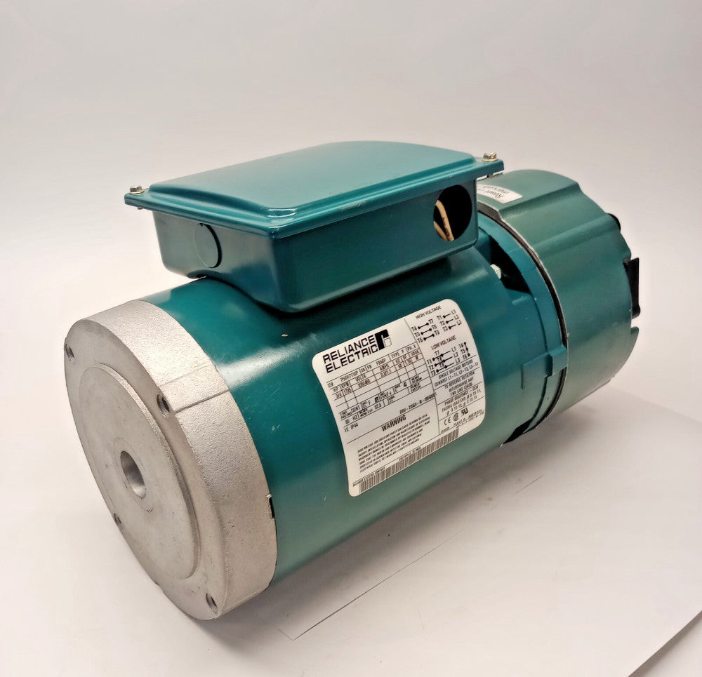 Reliance P56H7110P Used Brake Motor 3ph 3/4hp 230/460V 1725rpm with Dodge 031353