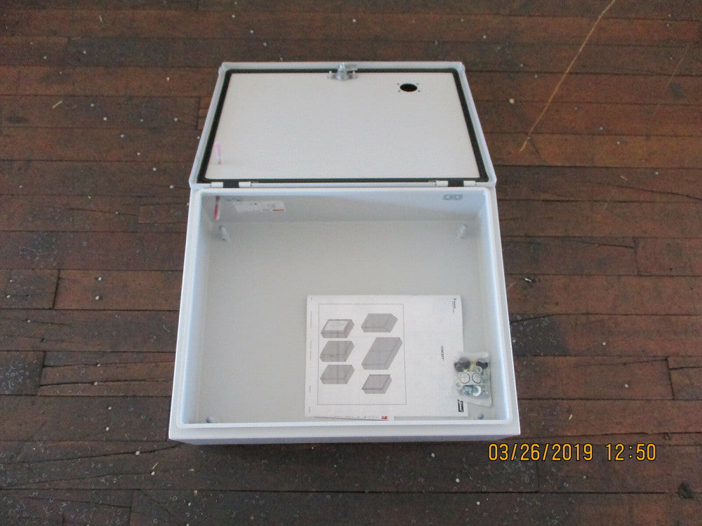 CSD20166 Hoffman BOX STEEL GRAY 20"L X 15.98"W BRAND NEW!