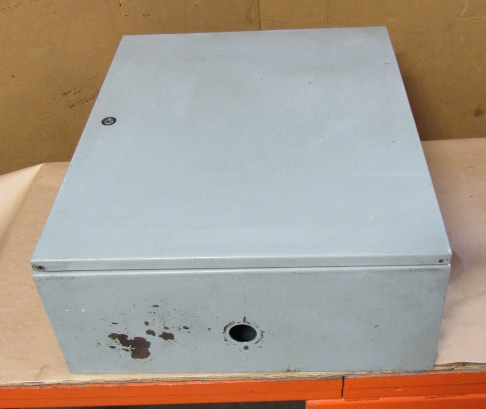 HOFFMAN ELECTRICAL ENCLOSURE C-SD24208 24X20X8 W/ Backplate