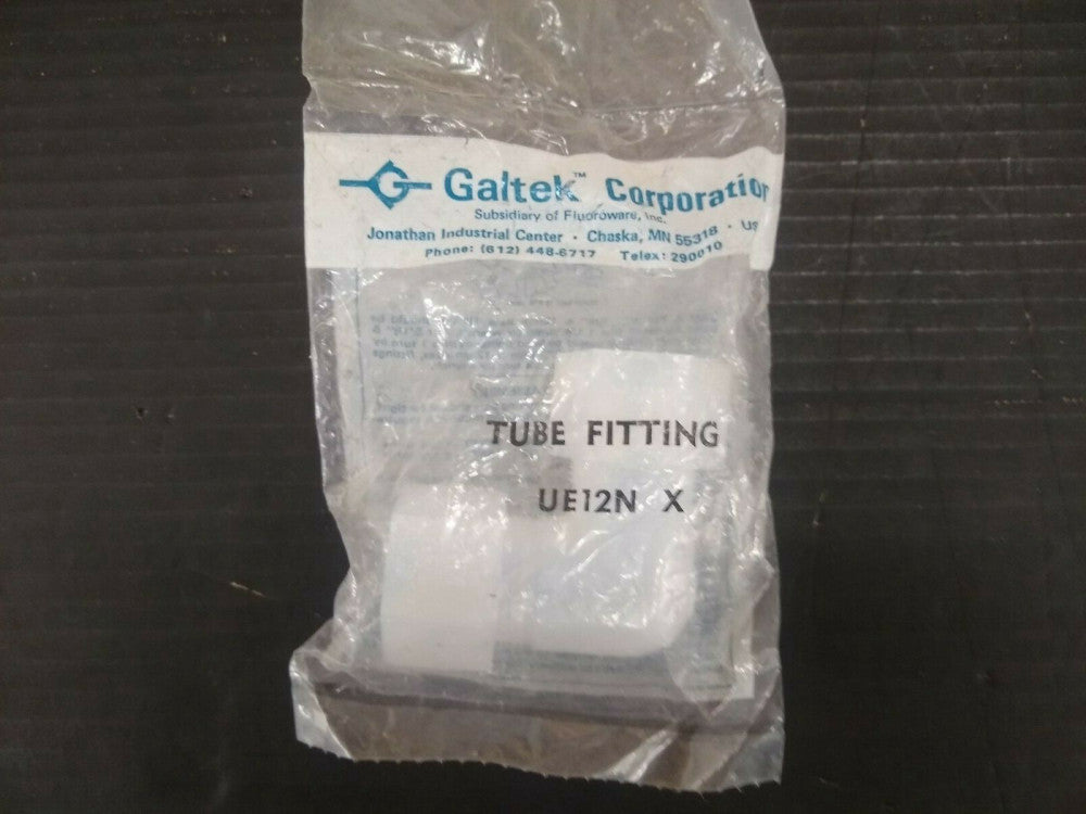 New, Fluoroware, UE12N, ELBOW UNION, 12MM, INTEGRAL FERRULE, PFAA