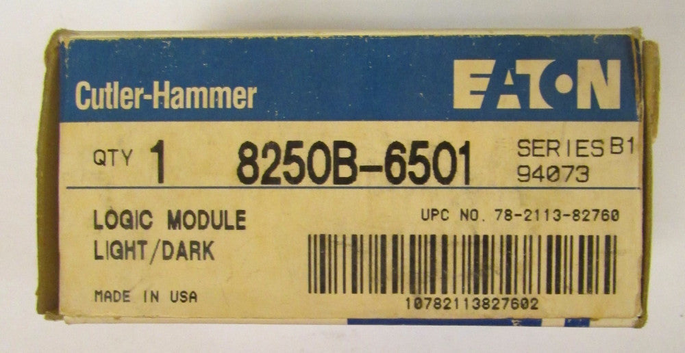 EATON CUTLER HAMMER OPCON 8250B 6501 Light DARK logic Module Series B1