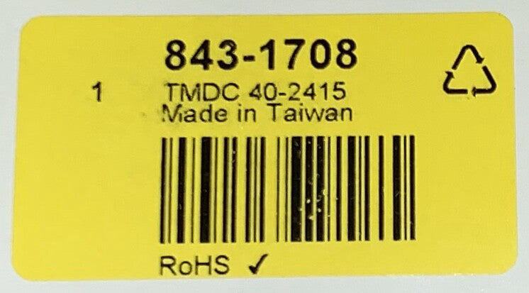 TRACO POWER TMDC 40-2415 DC/DC TMDC Power Module 843 1708