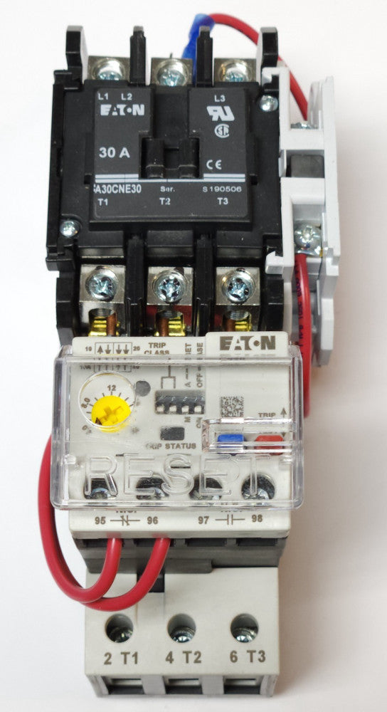EATON A30CNE30BA5E020 120 VAC 30 AMP A30CNE30 Definite Purpose Starter 3 Pole 4