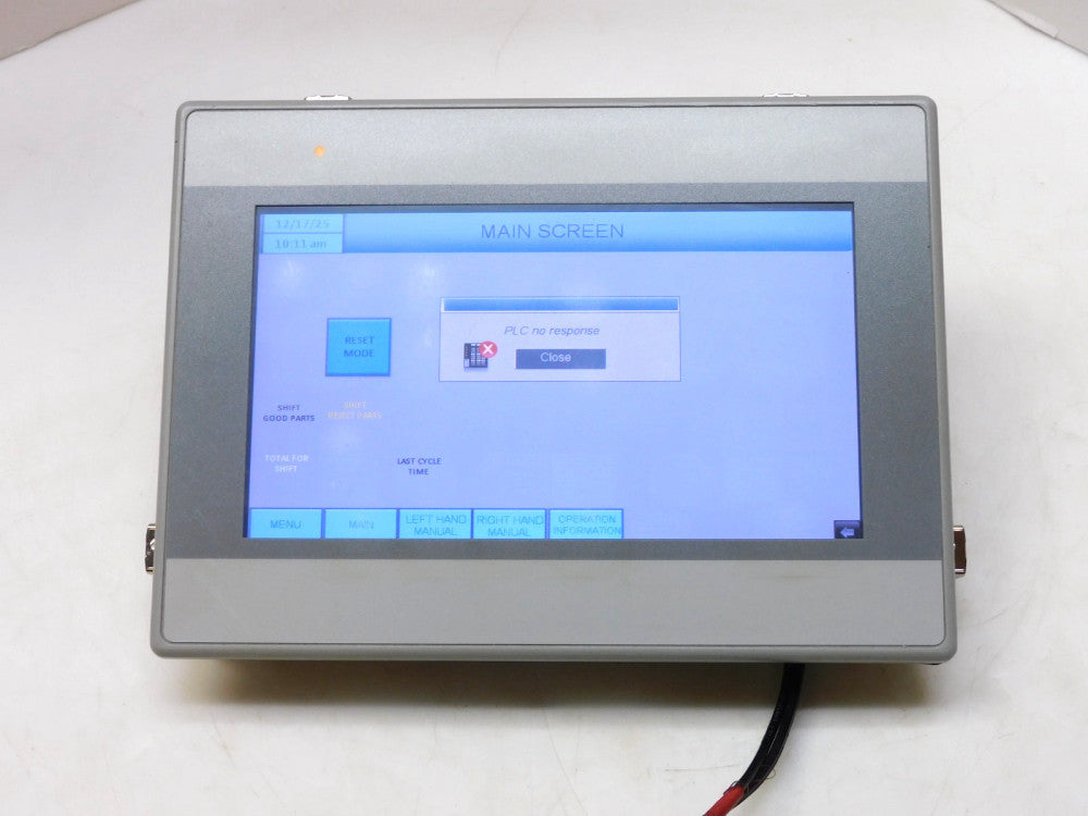 MAPLE SYSTEMS HMI5070L 7" TOUCH SCREEN OPERATOR INTERFACE DIPLAY PANEL 24VDC