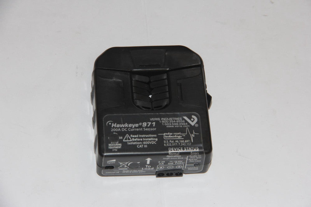 VERIS INDUSTRIES HAWKEYE 971 200S DC Current Sensor