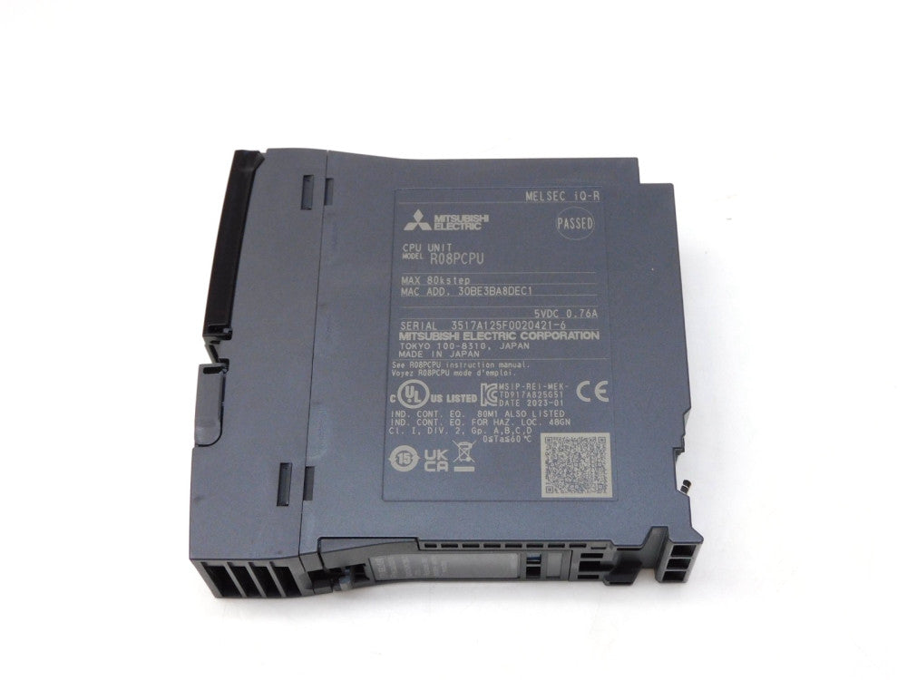 MITSUBISHI ELECTRIC R08PCPU CPU UNIT 5VDC 0.76A
