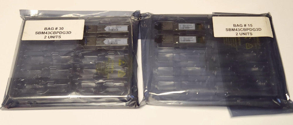 LOT OF 4 SEALED HILINK GPON OLT SBM43CBPDG3D Single Fiber Transceiver Module