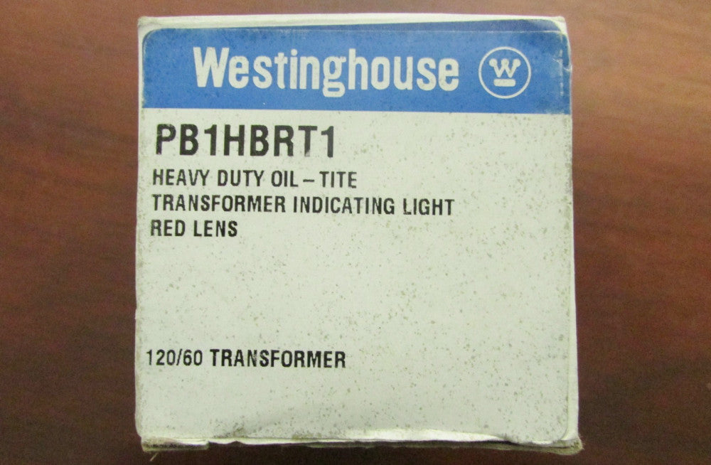 WESTINGHOUSE 120V HD Indicating Pilot Light Red Lens PB1HBRT1