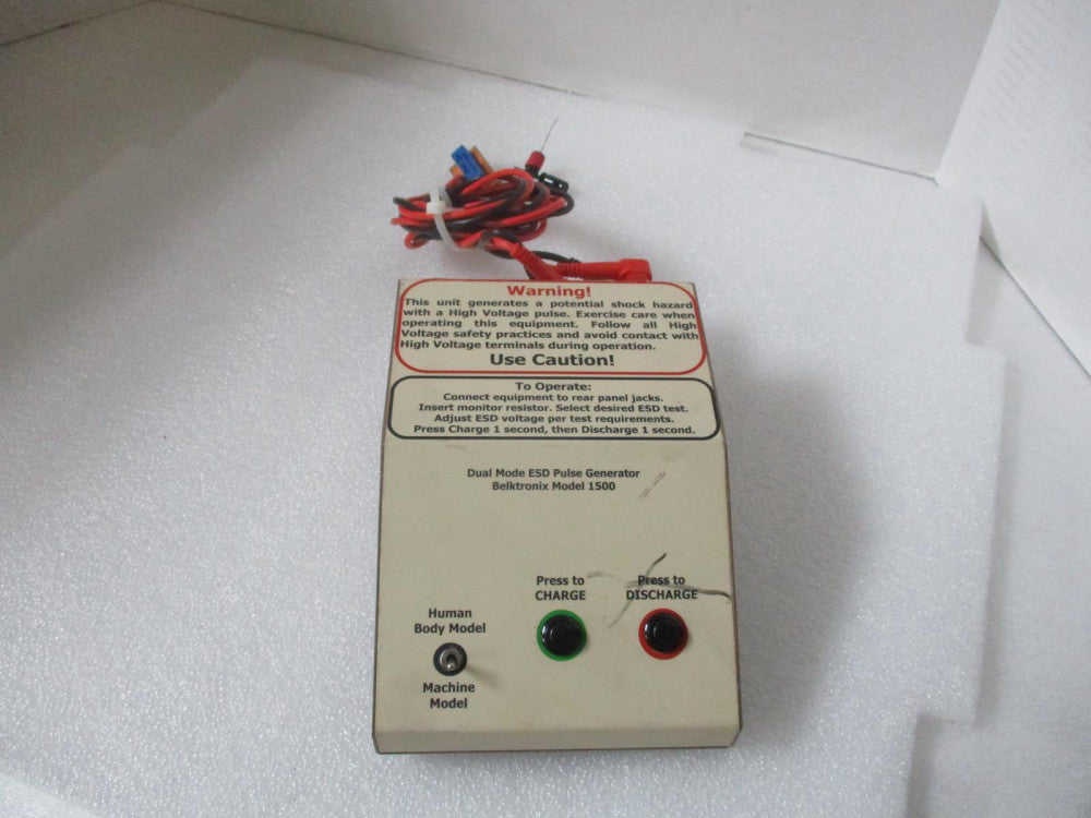 BELKTRONIX 1500 DUAL MODE ESD PULSE GENERATOR