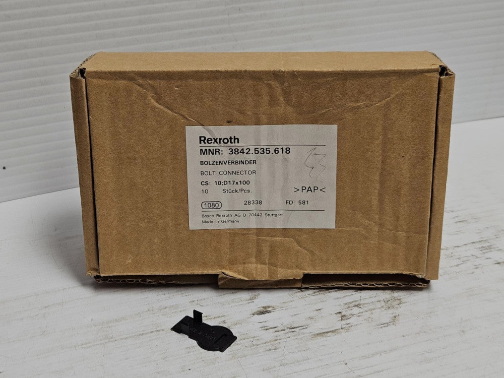150Pcs Bosch Rexroth 3842.535.618 Bolt Connector 10 D17x100 New