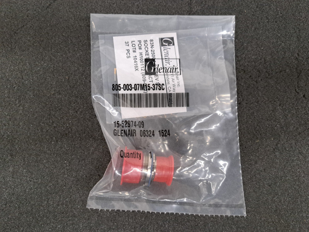 New, Glenair, 805-003-07M15-37SC, Triple-Start Mighty Mouse Circuit