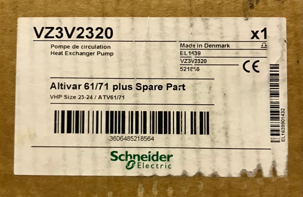 GRUNDFOS CR13 6 A CA I E HQQ A96516724P31543 Schneider Electric VZ3V2320 PUMP