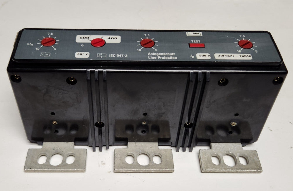 SIEMENS SLT3500TA 3VF9627 1BK40 Type 3VF6 3VF9 TRIP Unit 400-500 AMP